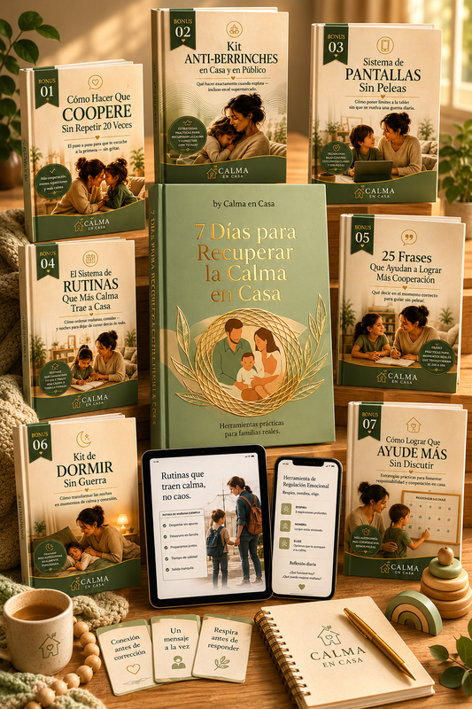 7 Días para Recuperar la Calma en Casa + 7 Bonus Premium Incluidos